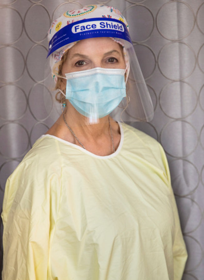 Dr. Deborah H. Buzzard in PPE | Sleep Apnea Treatment | Louisville, KY